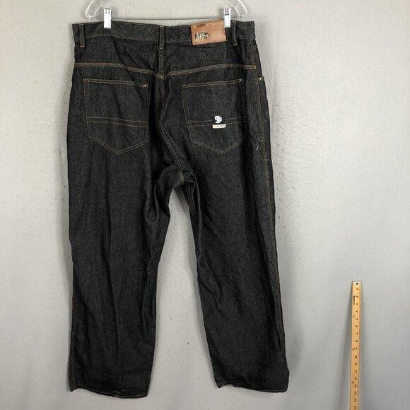 State Property Baggy Leg Jeans Mens 42 Blue Standard Issue 18153 Loose Street - Picture 3 of 16